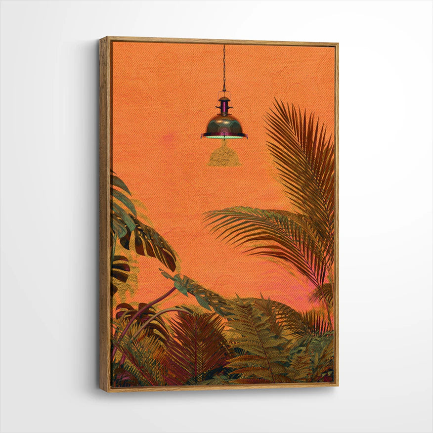 framed-canvas-brown-walnut