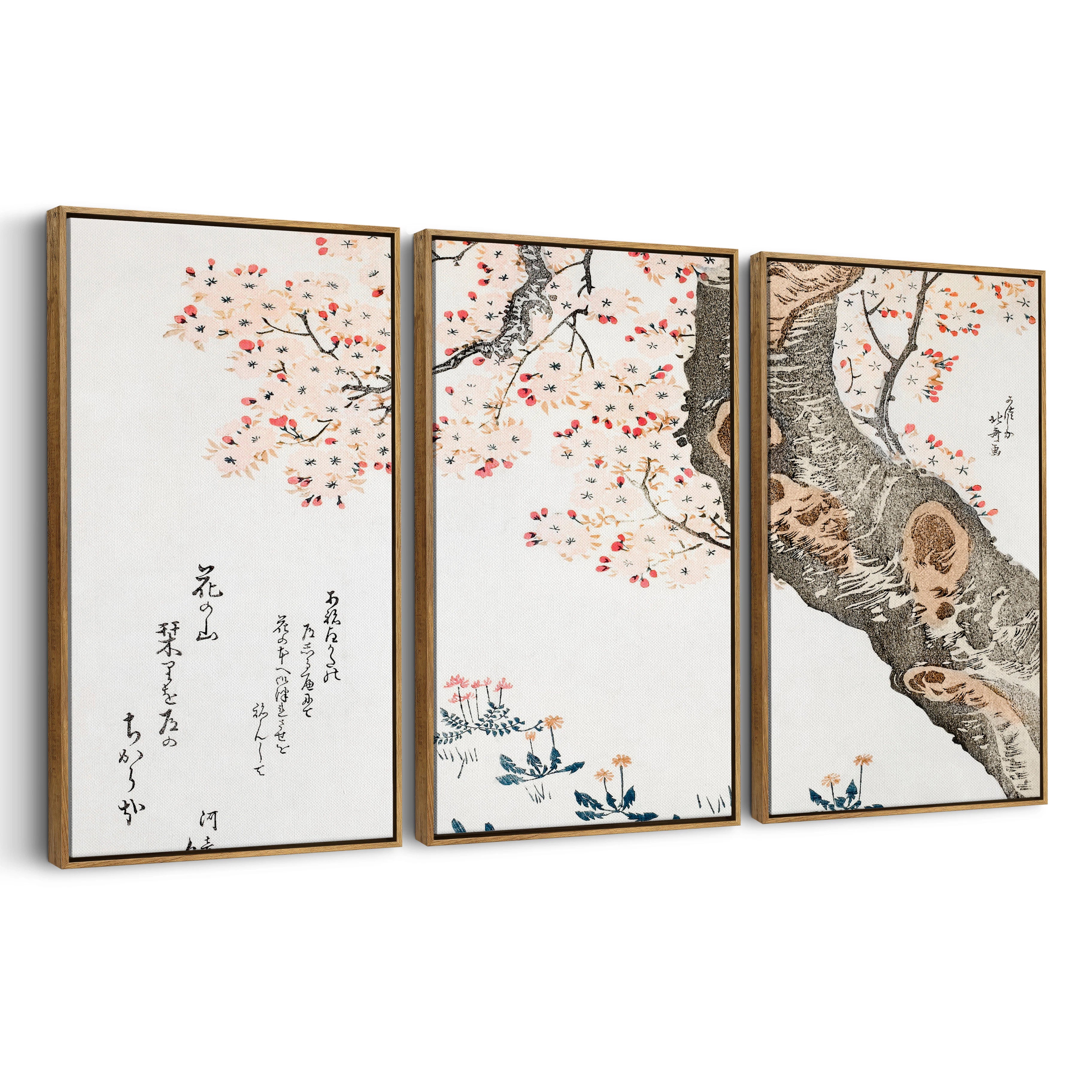 3-framed-canvas-brown-walnut