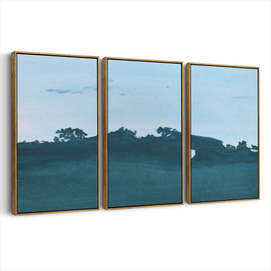 3-framed-canvas-brown-walnut