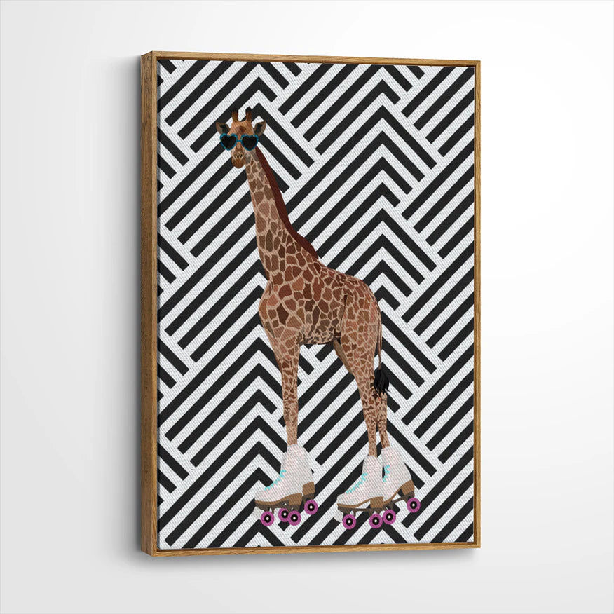 framed-canvas-brown-walnut