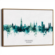 framed-canvas-brown-walnut