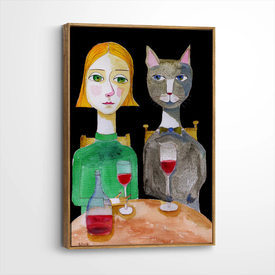 framed-canvas-brown-walnut