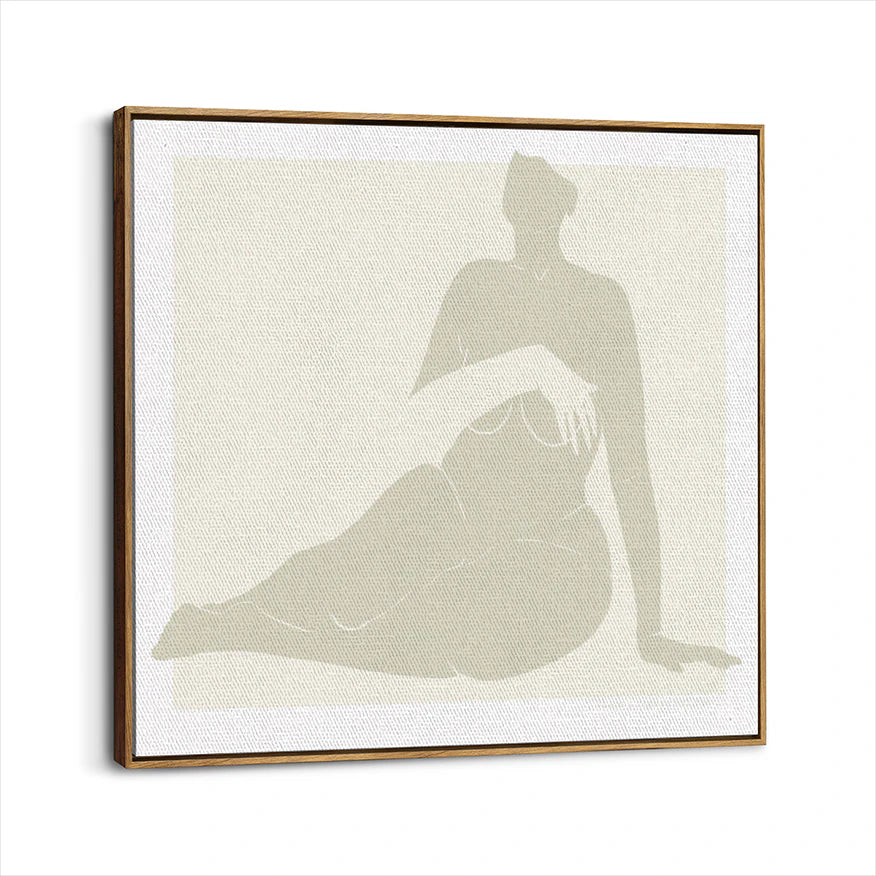 framed-canvas-brown-walnut