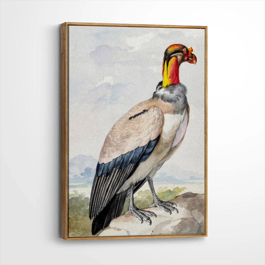 framed-canvas-brown-walnut