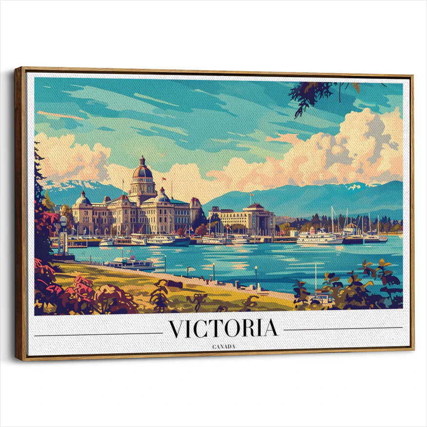 framed-canvas-brown-walnut