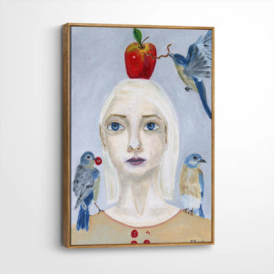framed-canvas-brown-walnut