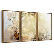 3-framed-canvas-brown-walnut