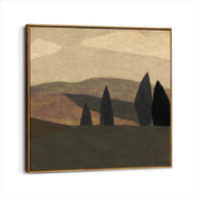 framed-canvas-brown-walnut