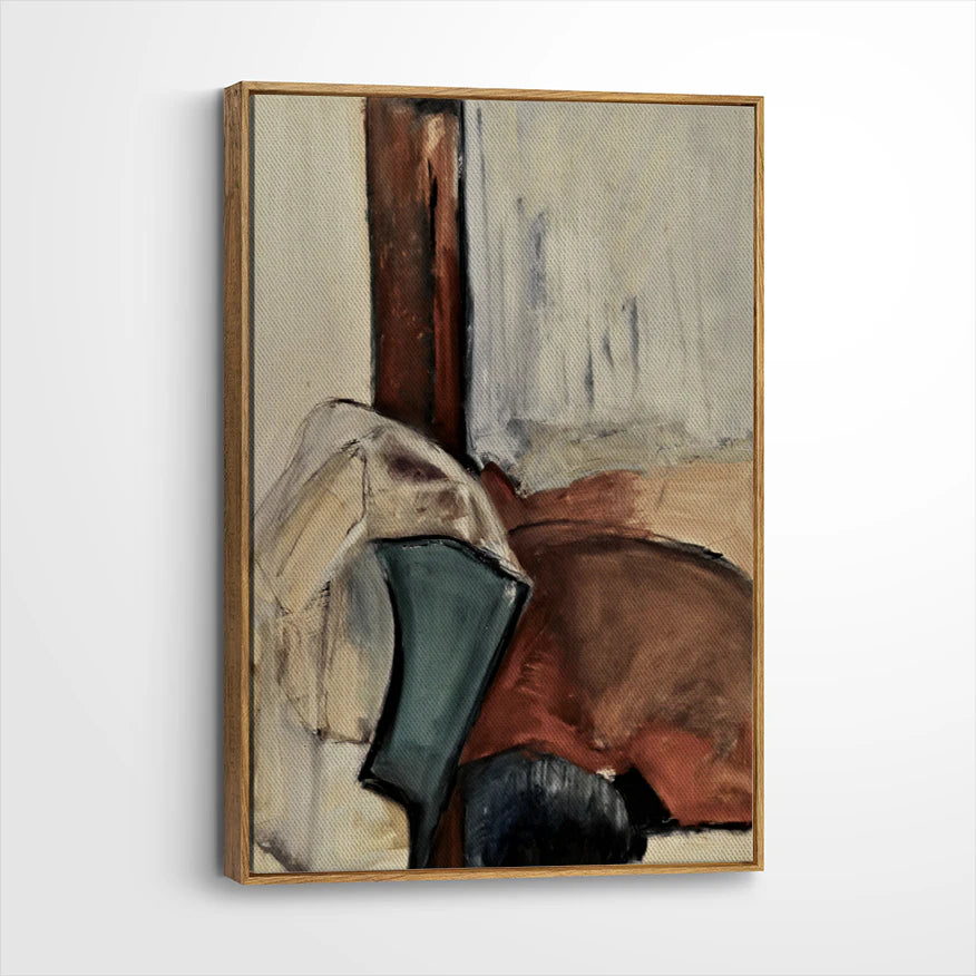 framed-canvas-brown-walnut