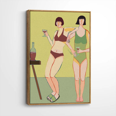 framed-canvas-brown-walnut