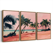 3-framed-canvas-brown-walnut
