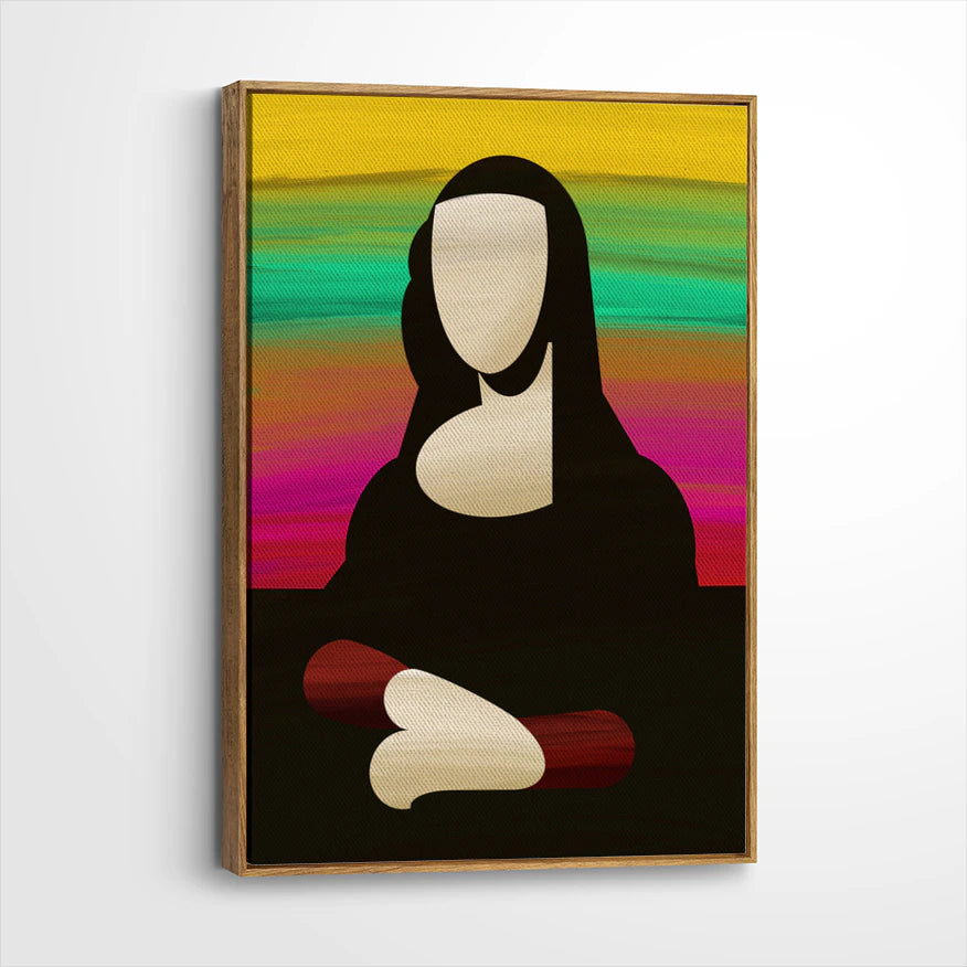 framed-canvas-brown-walnut