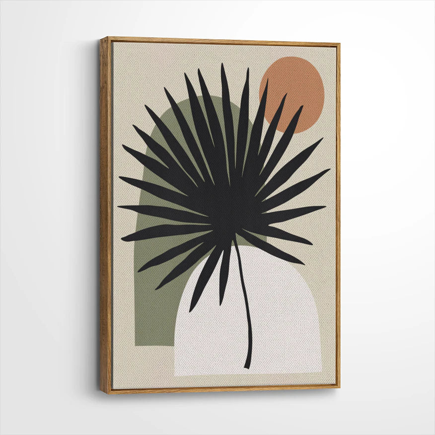 framed-canvas-brown-walnut