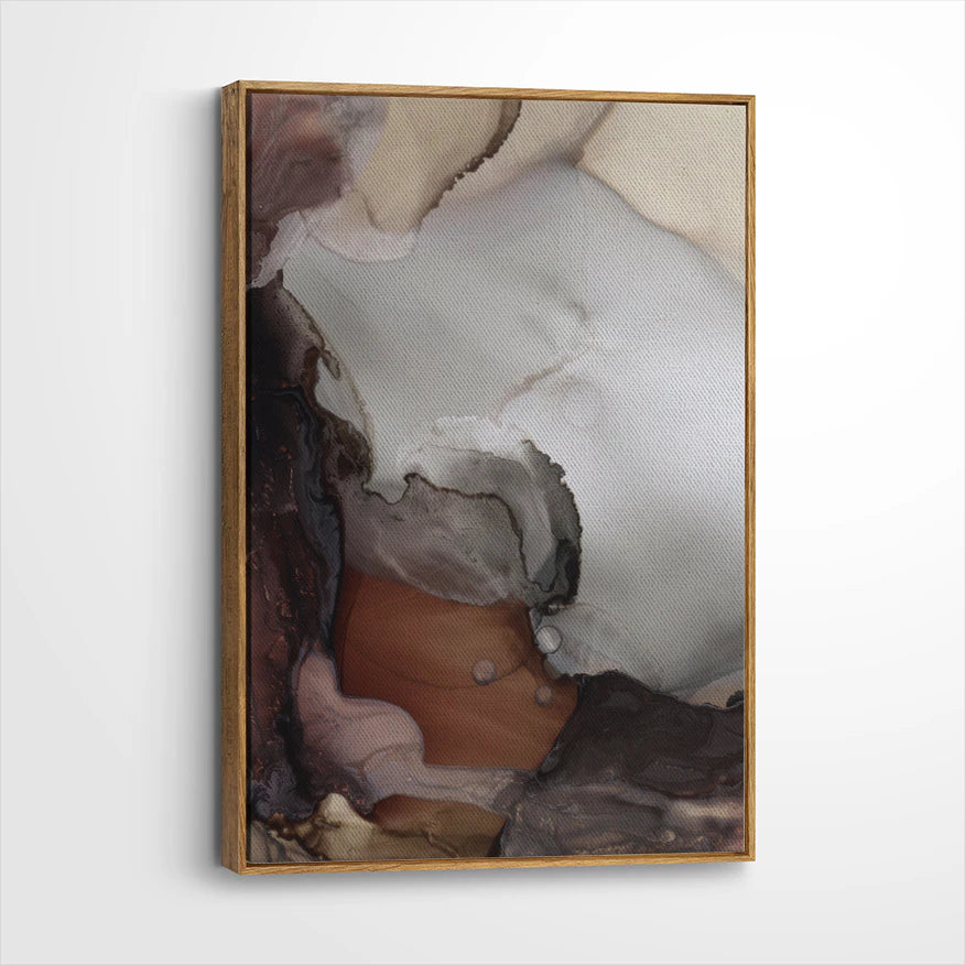 framed-canvas-brown-walnut