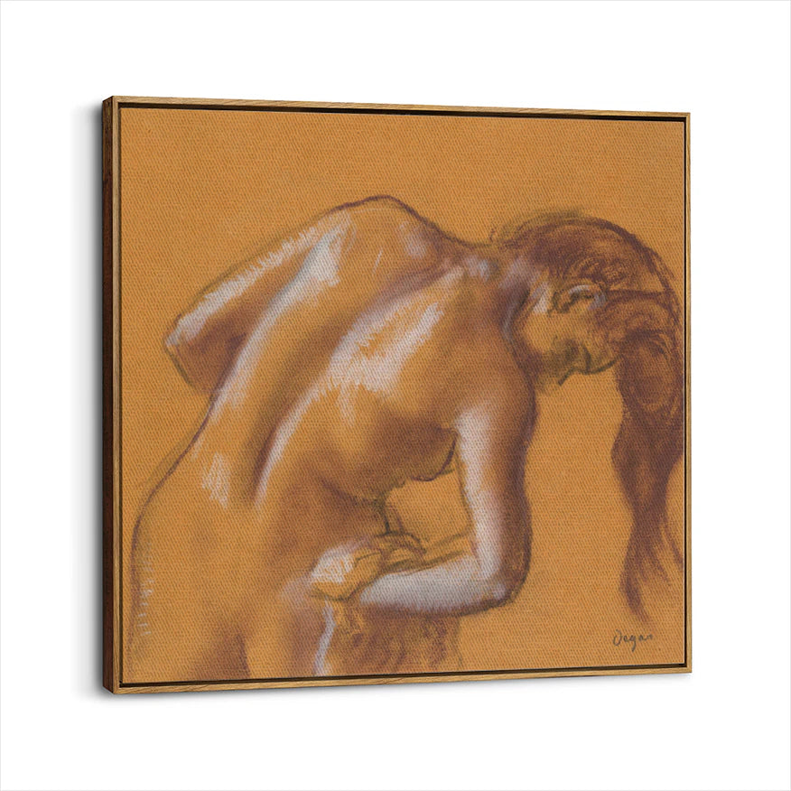 framed-canvas-brown-walnut