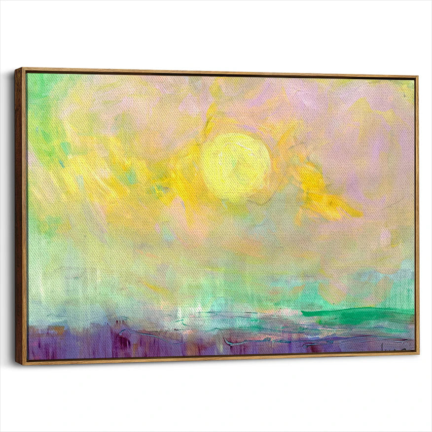 framed-canvas-brown-walnut
