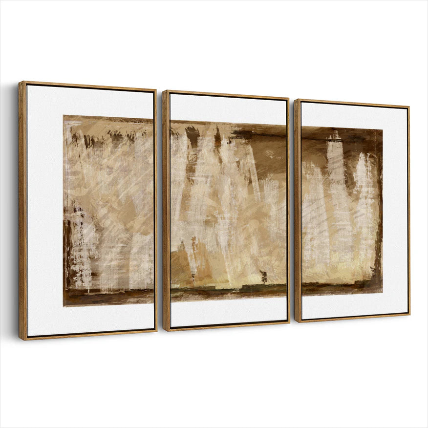 3-framed-canvas-brown-walnut
