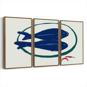 3-framed-canvas-brown-walnut