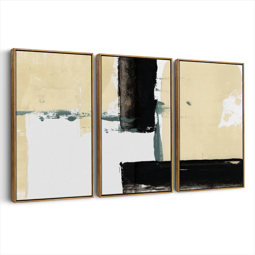3-framed-canvas-brown-walnut