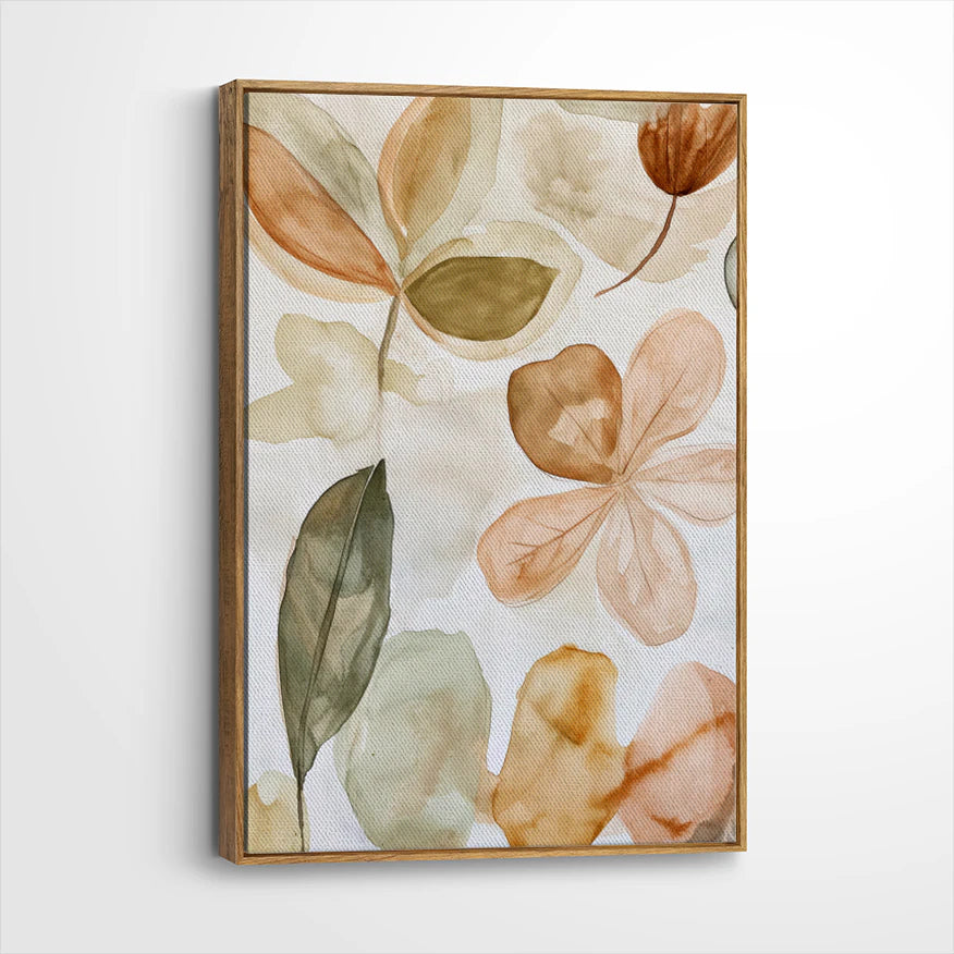 framed-canvas-brown-walnut