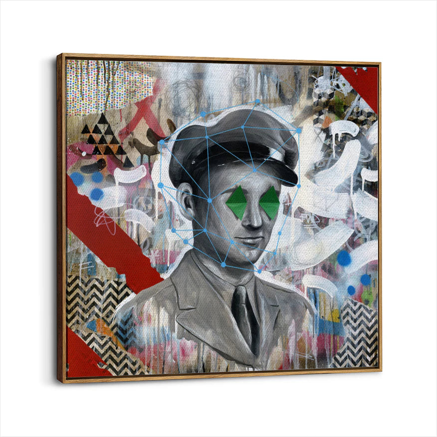 framed-canvas-brown-walnut