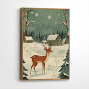 framed-canvas-brown-walnut