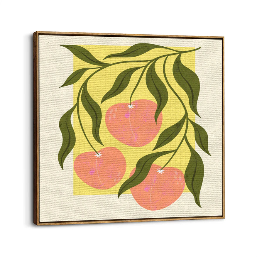 framed-canvas-brown-walnut