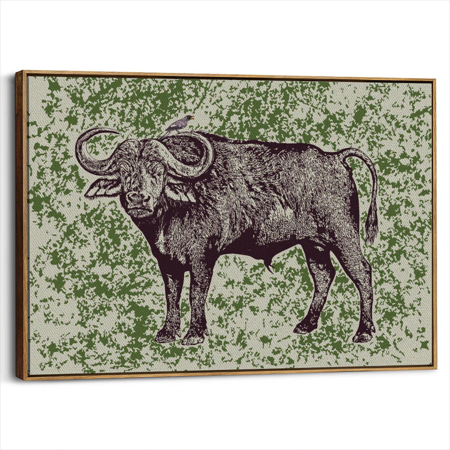 framed-canvas-brown-walnut