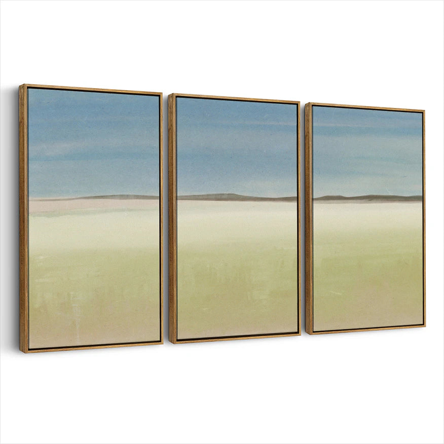 3-framed-canvas-brown-walnut