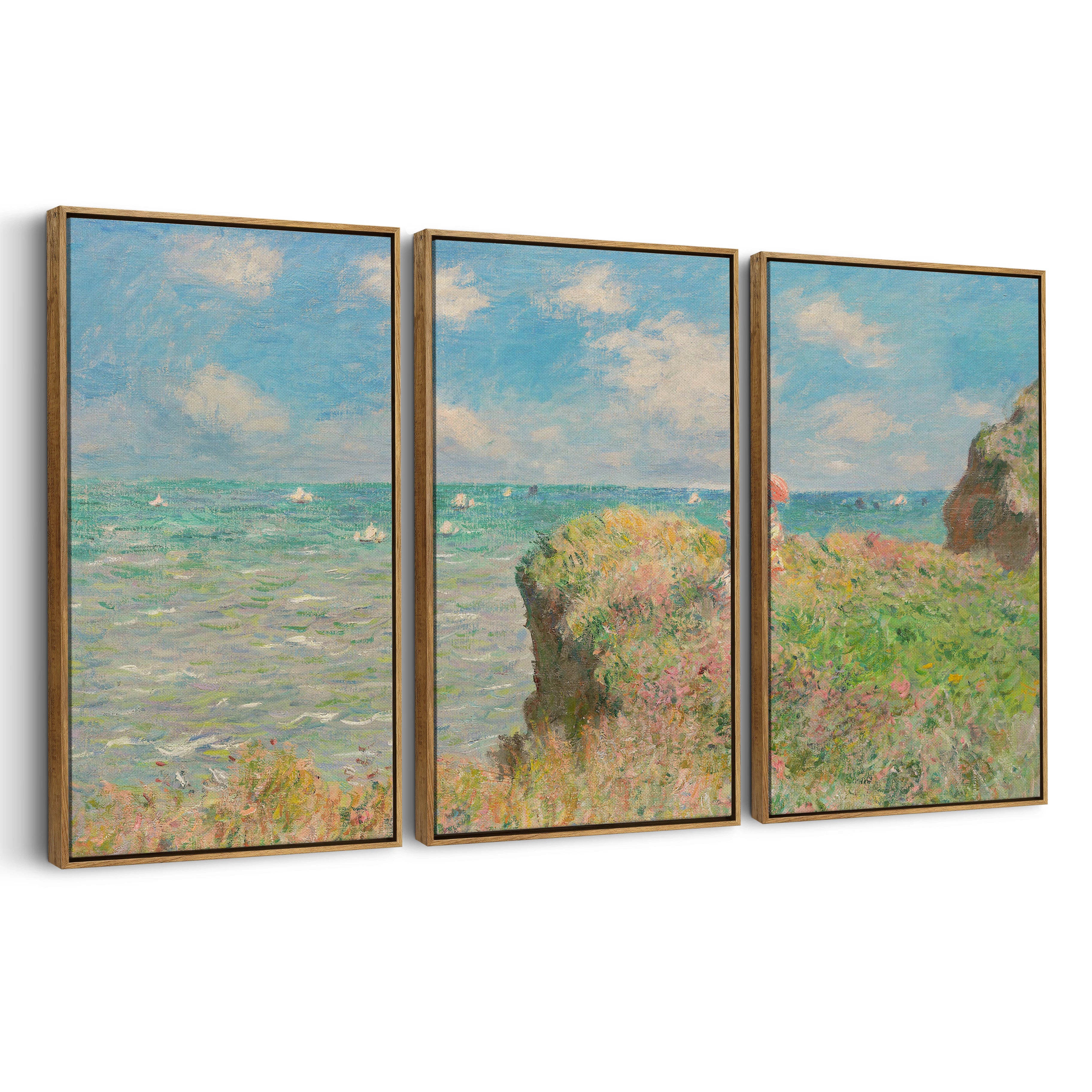 3-framed-canvas-brown-walnut