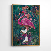 framed-canvas-brown-walnut