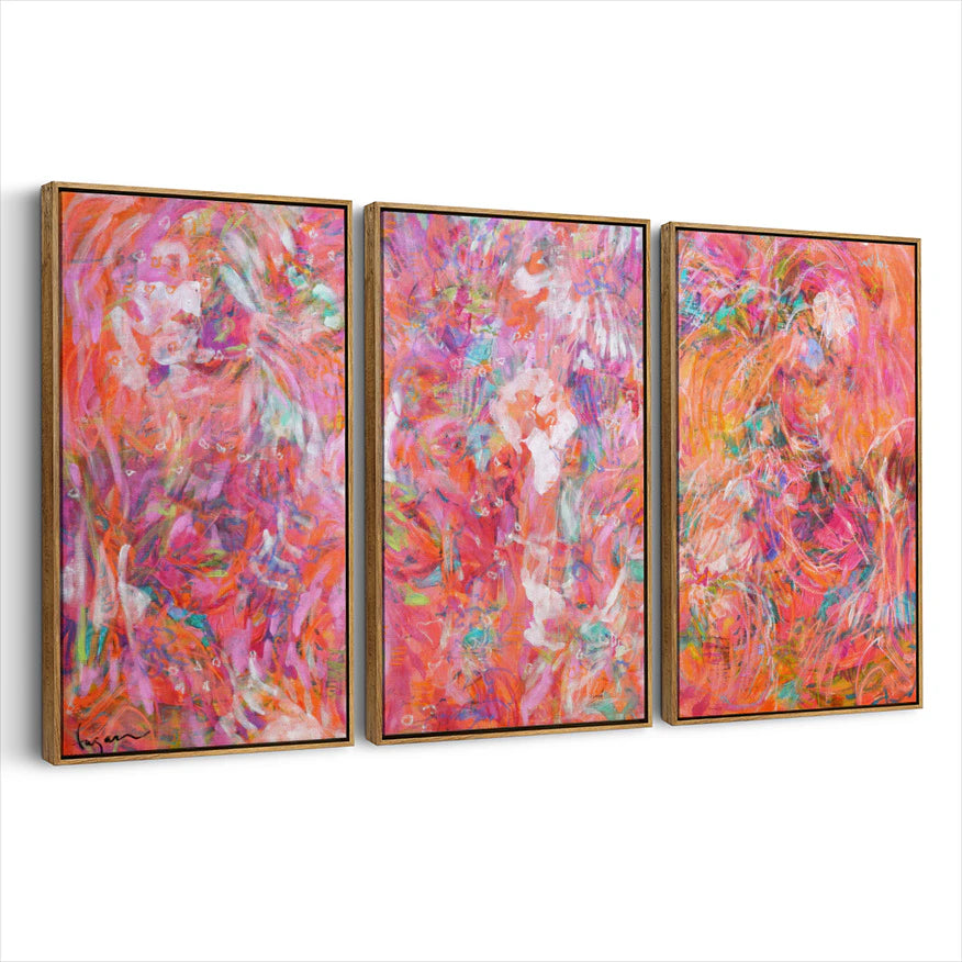 3-framed-canvas-brown-walnut
