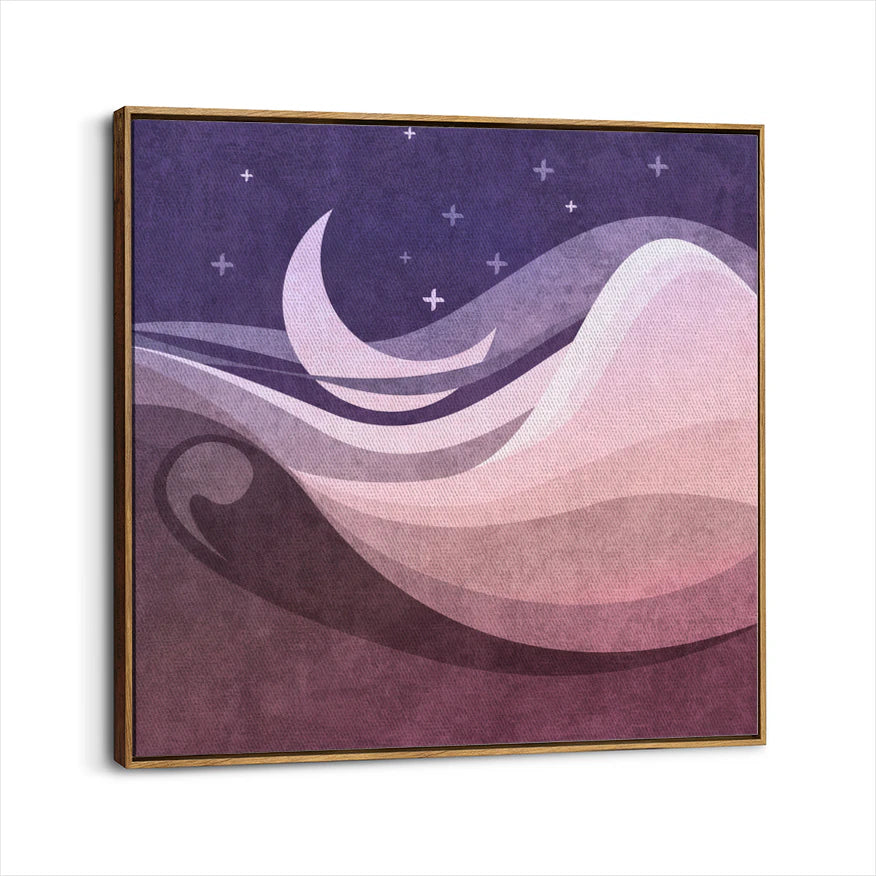 framed-canvas-brown-walnut
