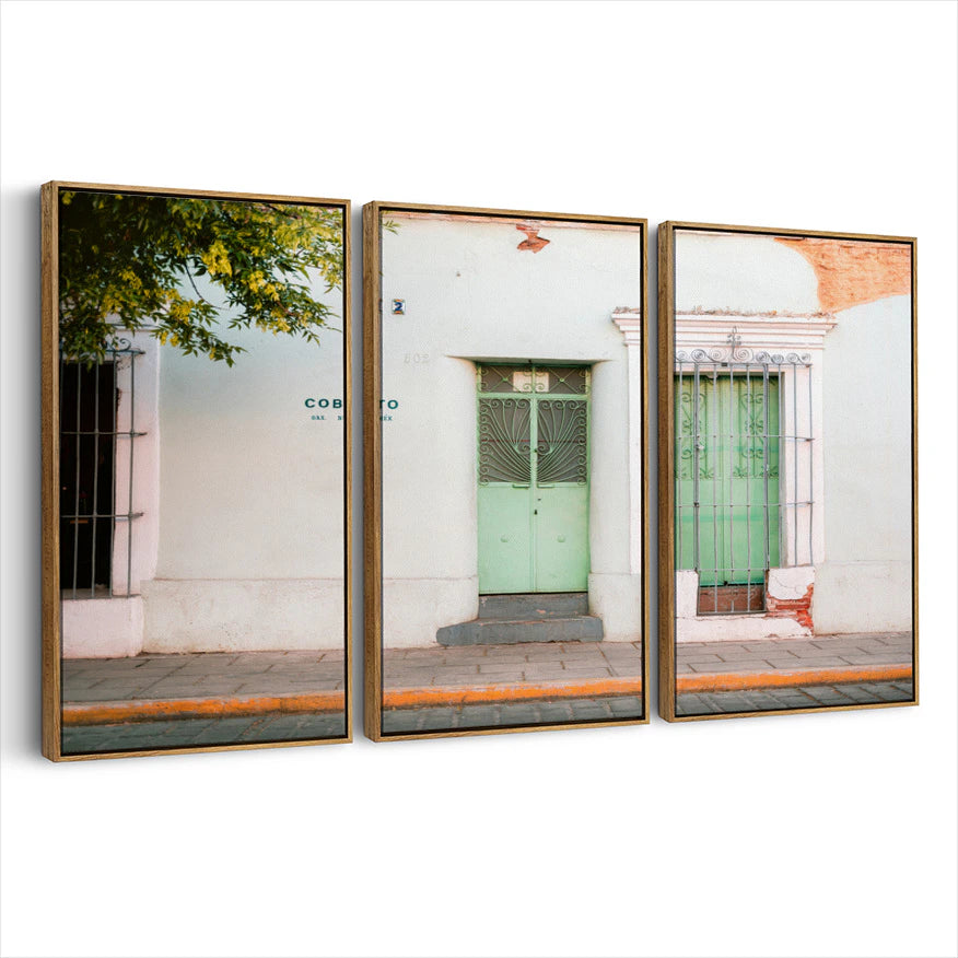 3-framed-canvas-brown-walnut