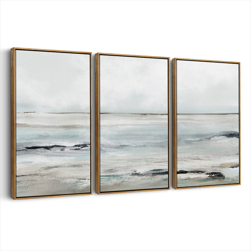 3-framed-canvas-brown-walnut