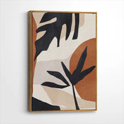 framed-canvas-brown-walnut