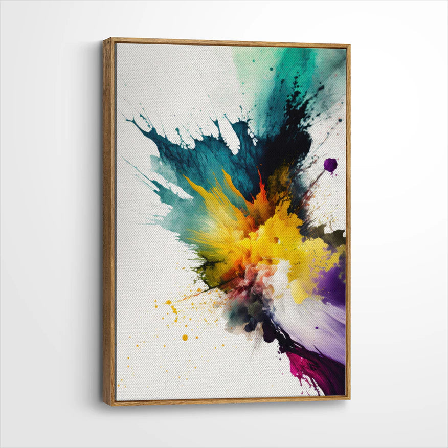 framed-canvas-brown-walnut