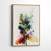 framed-canvas-brown-walnut