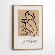 framed-canvas-brown-walnut