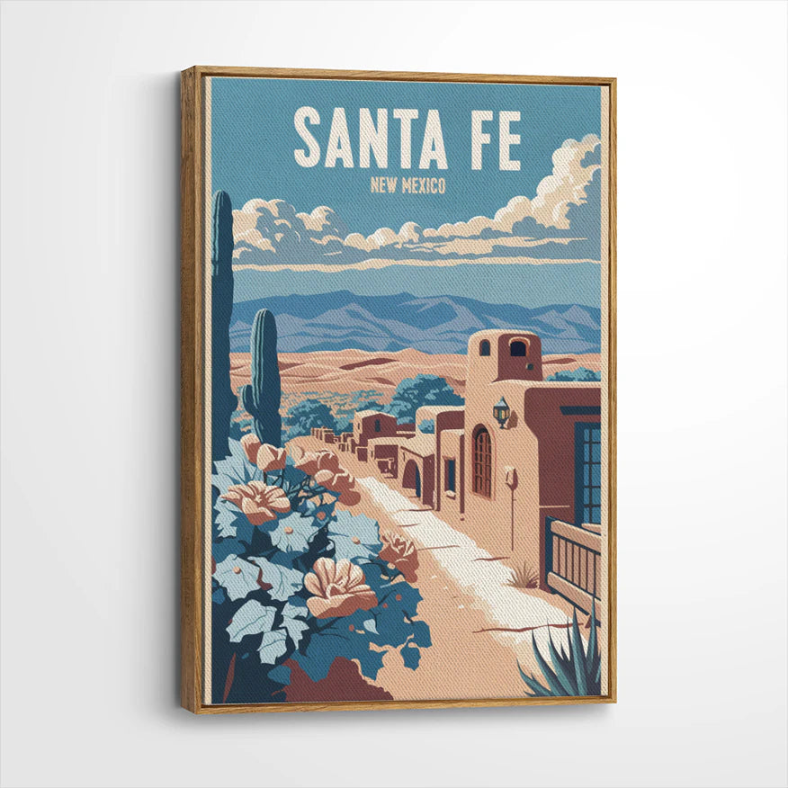 framed-canvas-brown-walnut