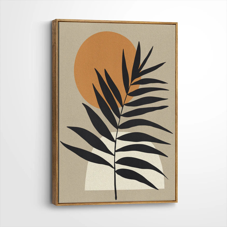 framed-canvas-brown-walnut