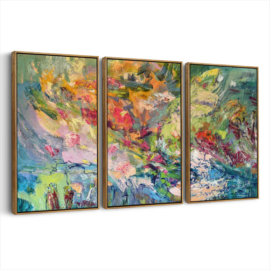 3-framed-canvas-brown-walnut