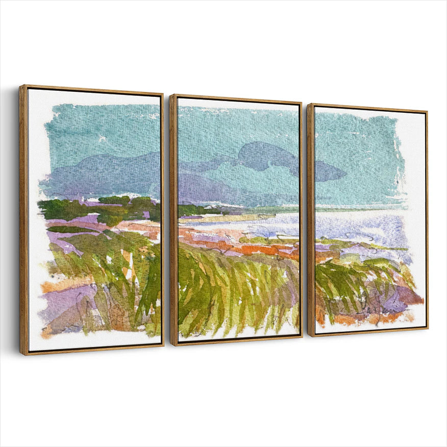 3-framed-canvas-brown-walnut