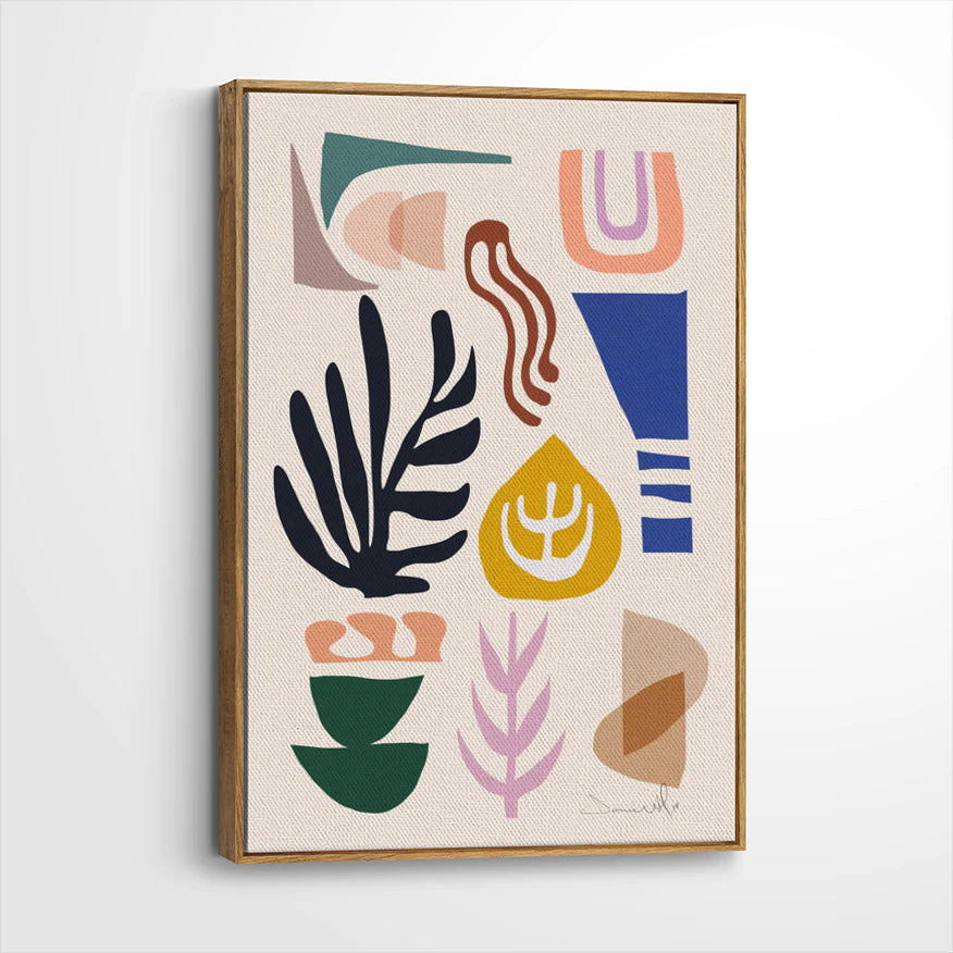 framed-canvas-brown-walnut