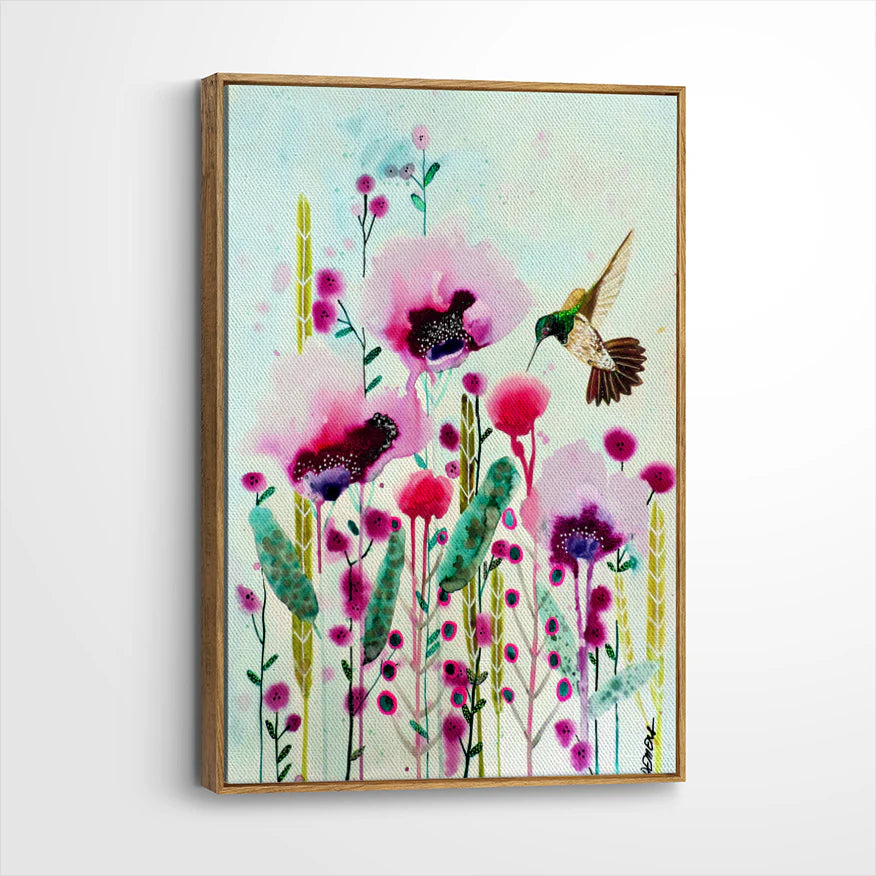 framed-canvas-brown-walnut