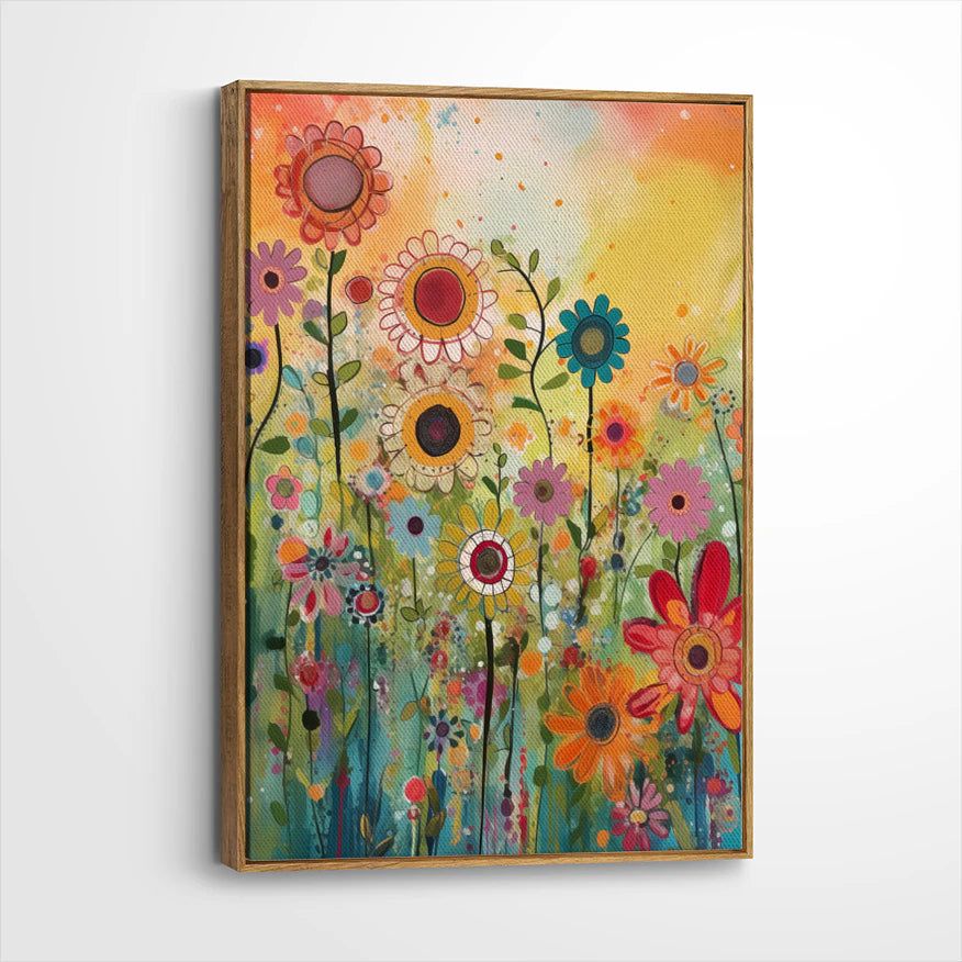 framed-canvas-brown-walnut