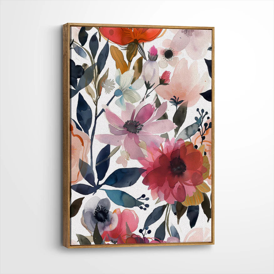 framed-canvas-brown-walnut