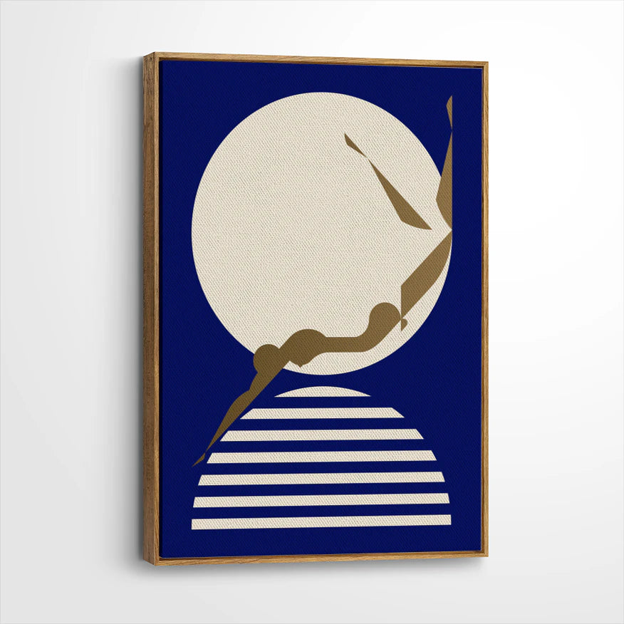 framed-canvas-brown-walnut