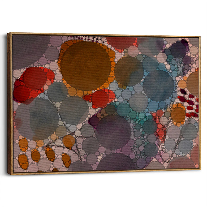 framed-canvas-brown-walnut