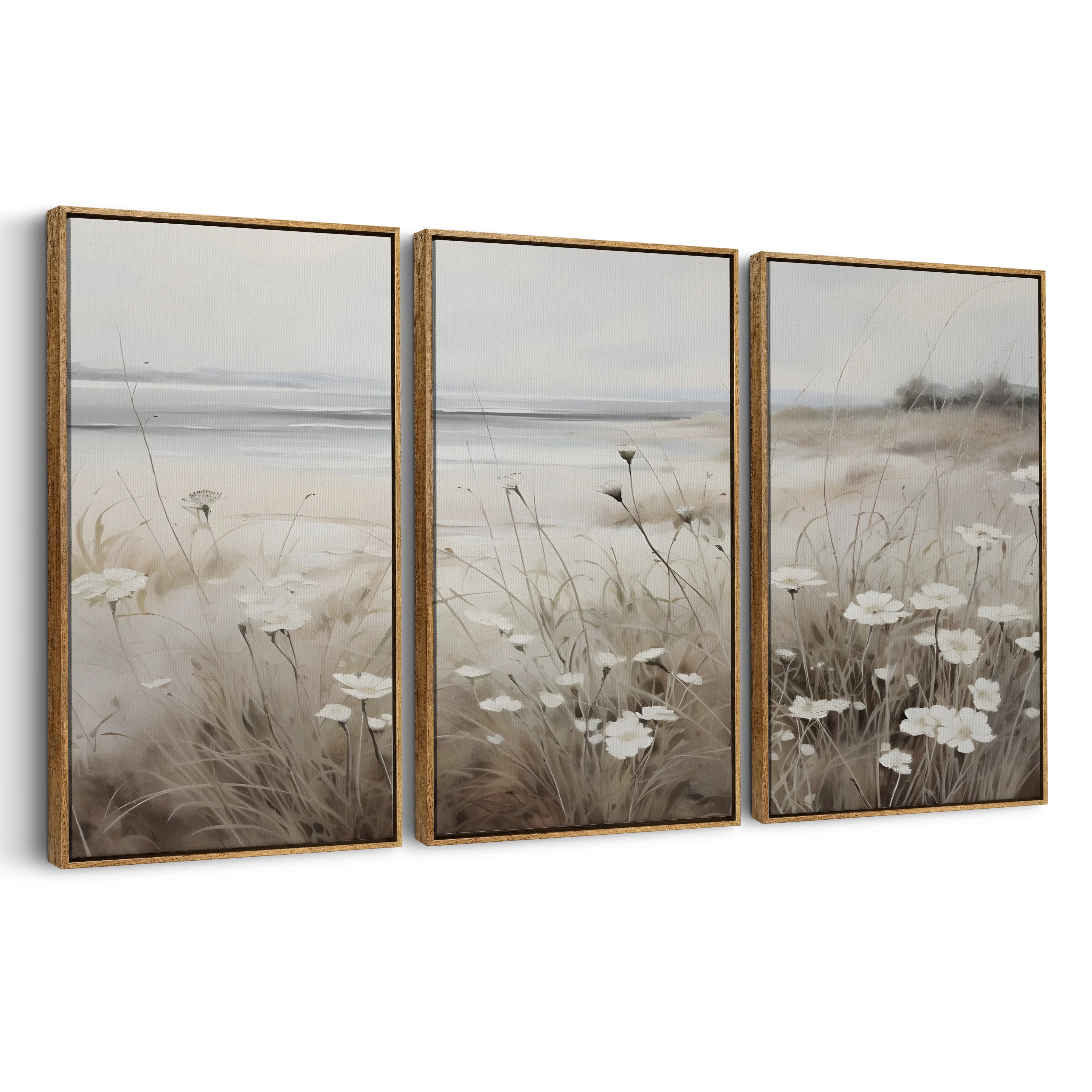 3-framed-canvas-brown-walnut